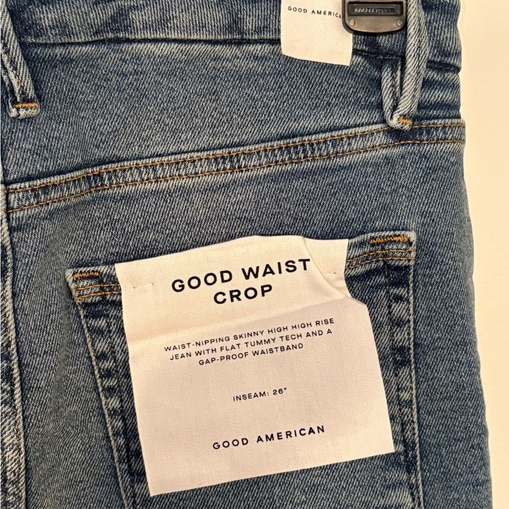 Good American High Rise Jeans in Classic Blue